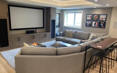 Residential Home Theater Installation Detroit Michigan