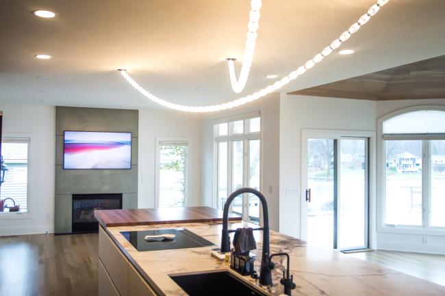lighting designer modern home metro detroit