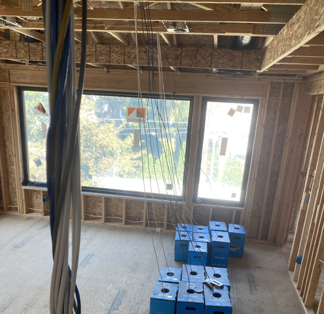 Smart Home Pre-Wire In Action